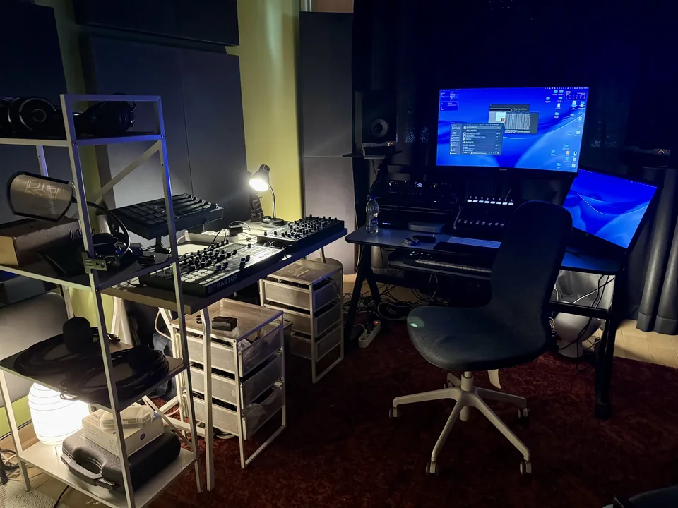 Radni prostor za audio i video postprodukciju